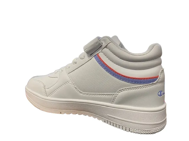 Champion scarpa sneakers alta da donna Rebound 2.0 Mid S11468 WW006 bianco corallo lilla