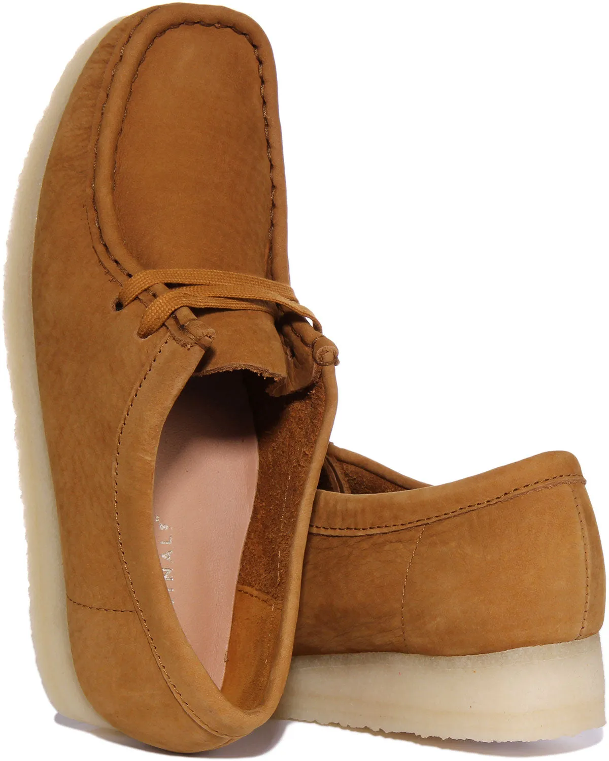 Clarks Originals Wallabee In Tan For Women