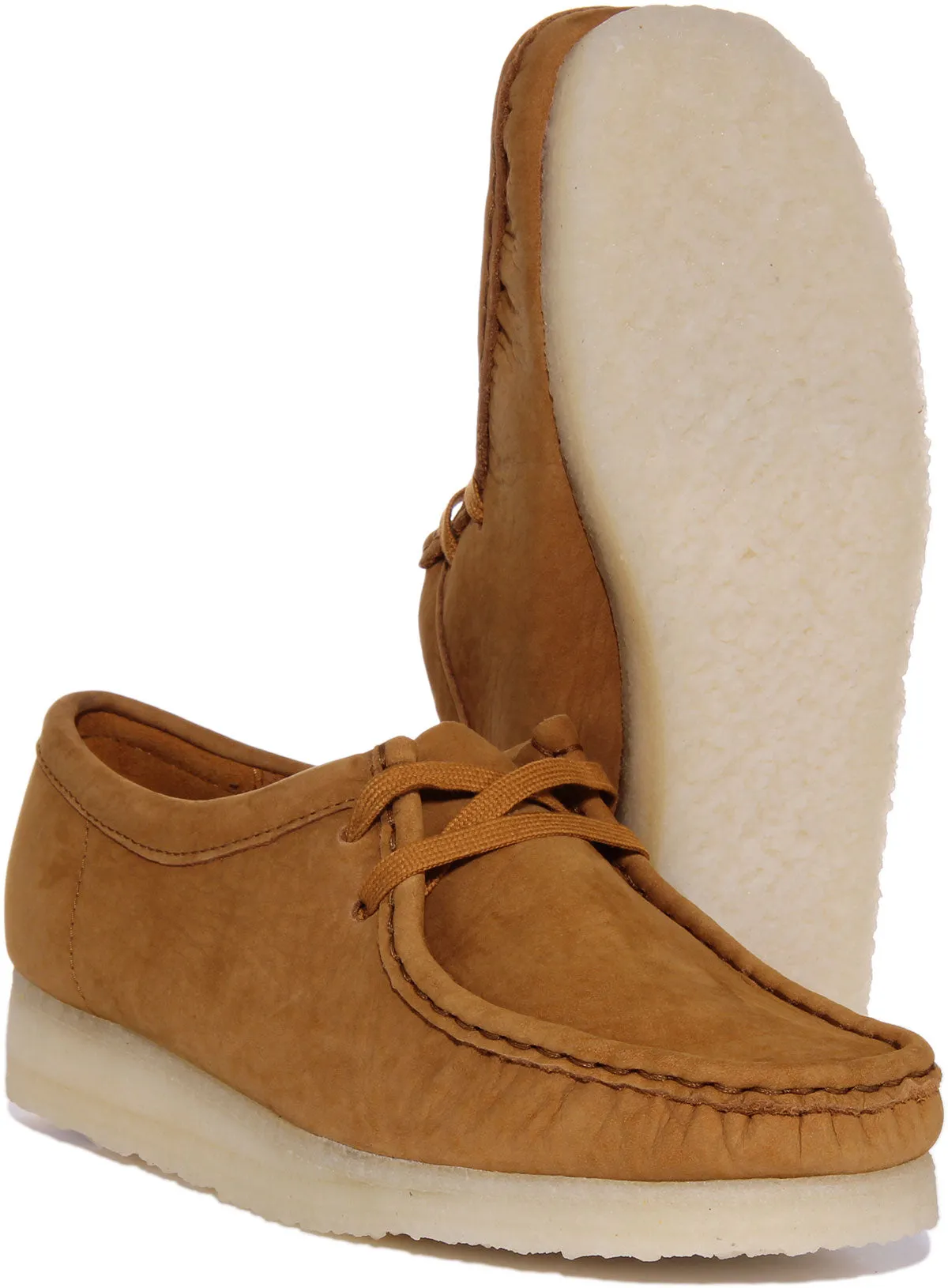 Clarks Originals Wallabee In Tan For Women