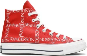 Converse J sneakers. Anderson x Chuck 70 Hi Top Grid, red