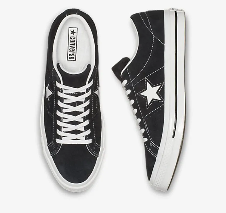 Converse scarpa sneakers da uomo One Star 158369C nero