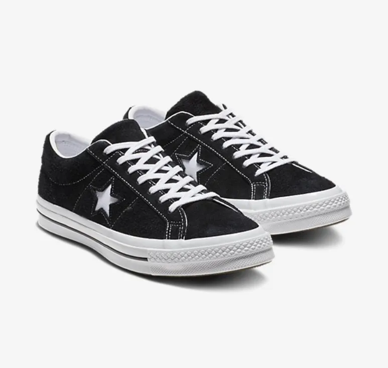 Converse scarpa sneakers da uomo One Star 158369C nero