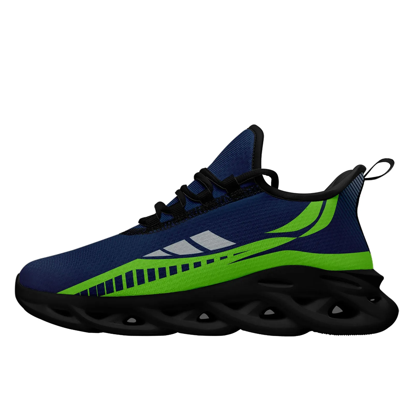 Custom Blue Green Seattle Maxsoul Shoes Personalized Sneaker FN003-D020325-27