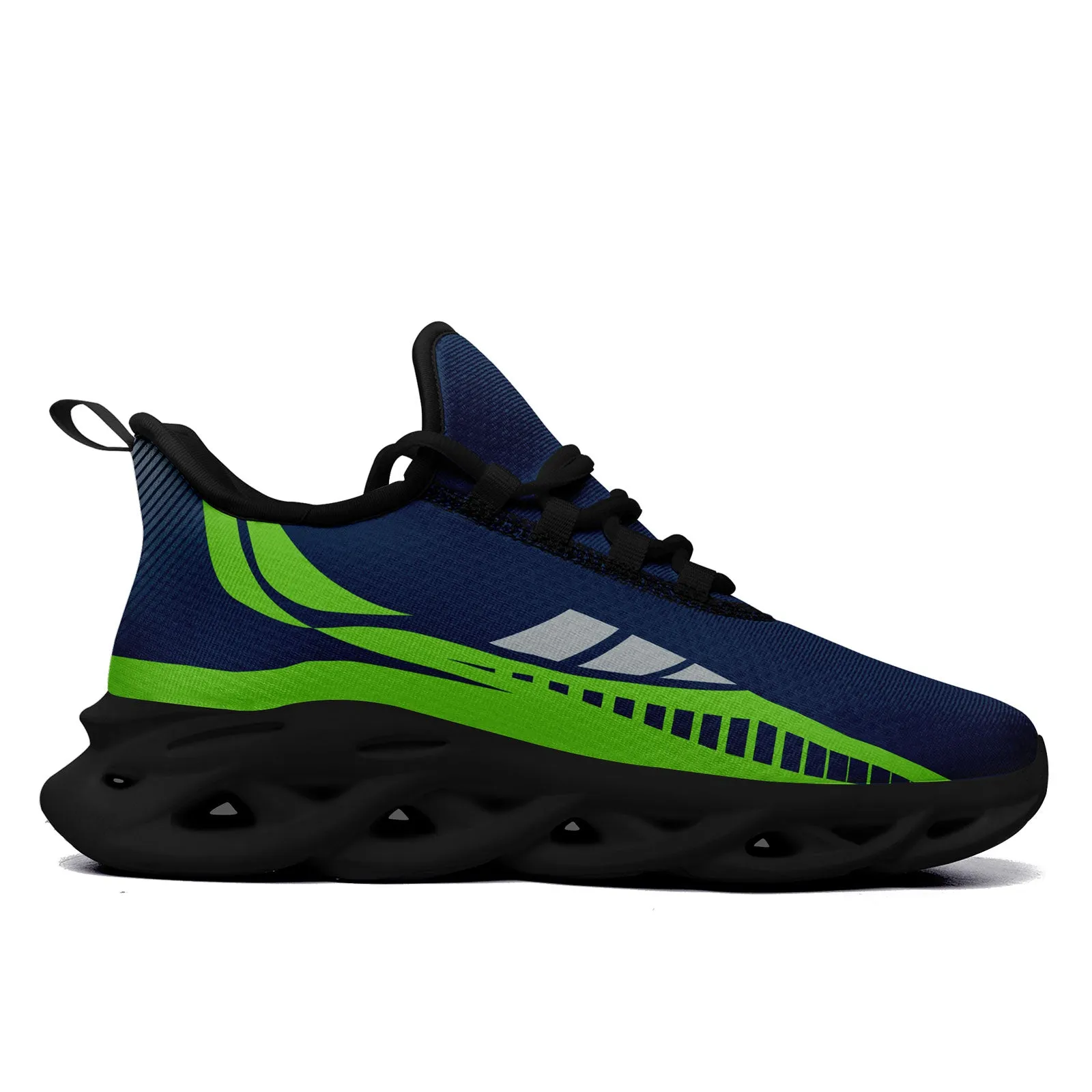 Custom Blue Green Seattle Maxsoul Shoes Personalized Sneaker FN003-D020325-27