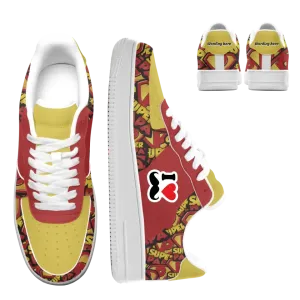 Custom Company Promo Gifts, unique client gift ideas Customized Airforce 1 low for back to school gift for children, Colorfull personalized sneakers, AFL-C0601