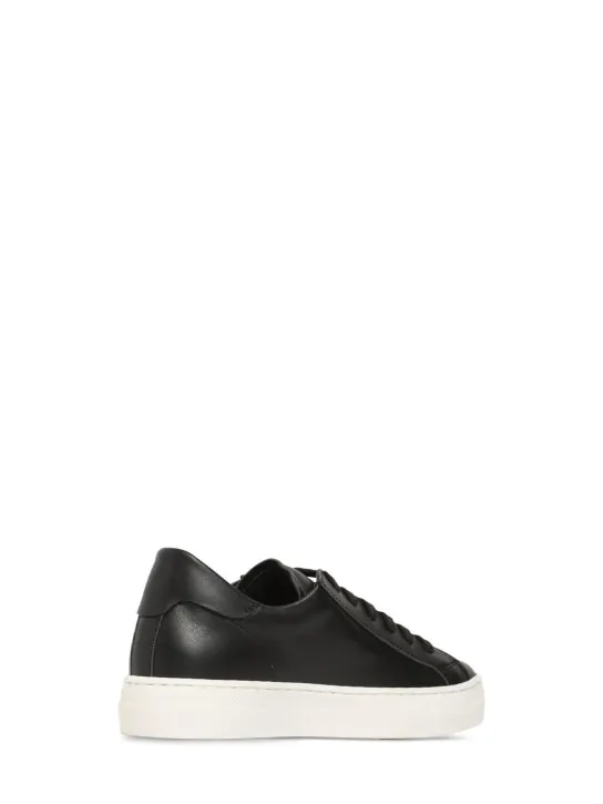 Dsquared2   Leather lace-up sneakers 