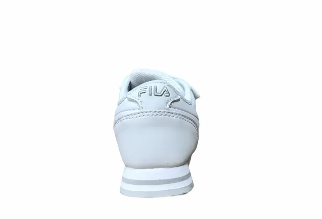 Fila sneakers da bambino Orbit Velcro Infants 1011080.84T white gray