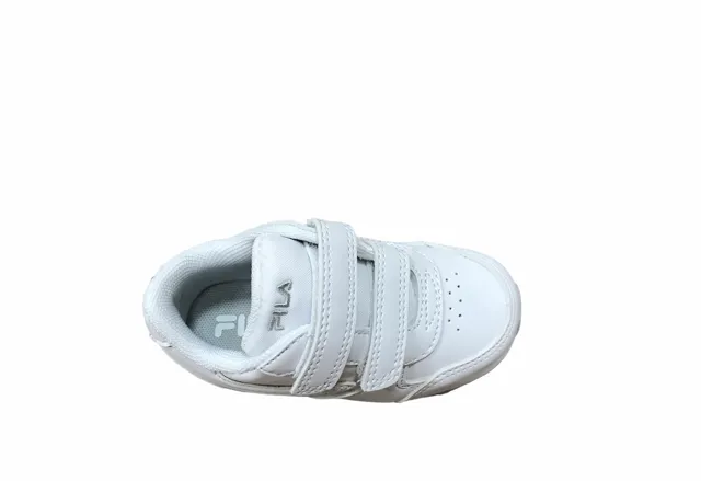 Fila sneakers da bambino Orbit Velcro Infants 1011080.84T white gray