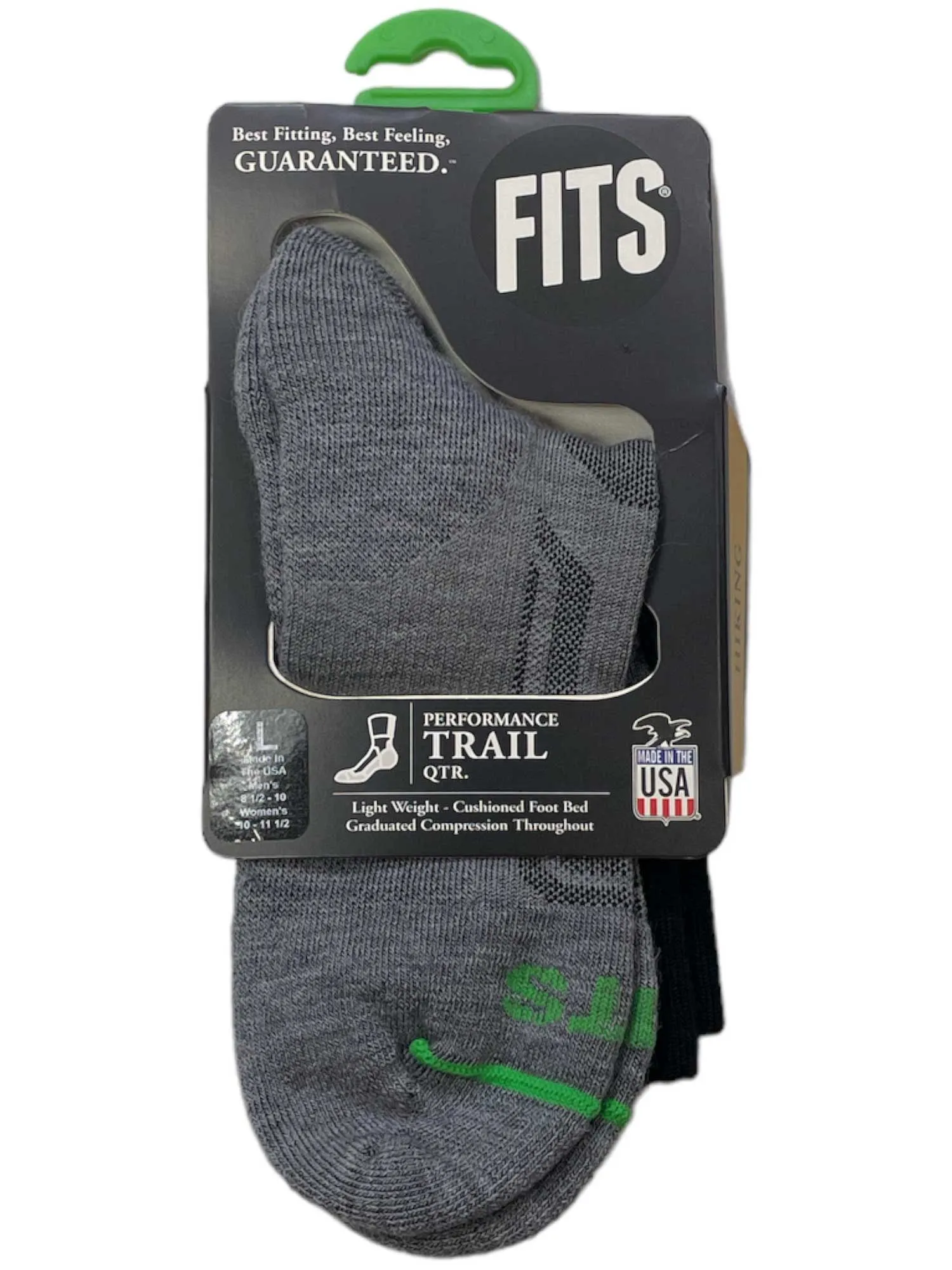 Fits Performance Trail Quarter Sock