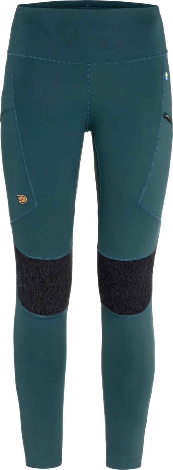 Fjällräven Women&#x27;s Abisko Trekking Tights HD Mountain Blue | Buy Fjällräven Women&#x27;s Abisko Trekking Tights HD Mountain Blue here | Outnorth