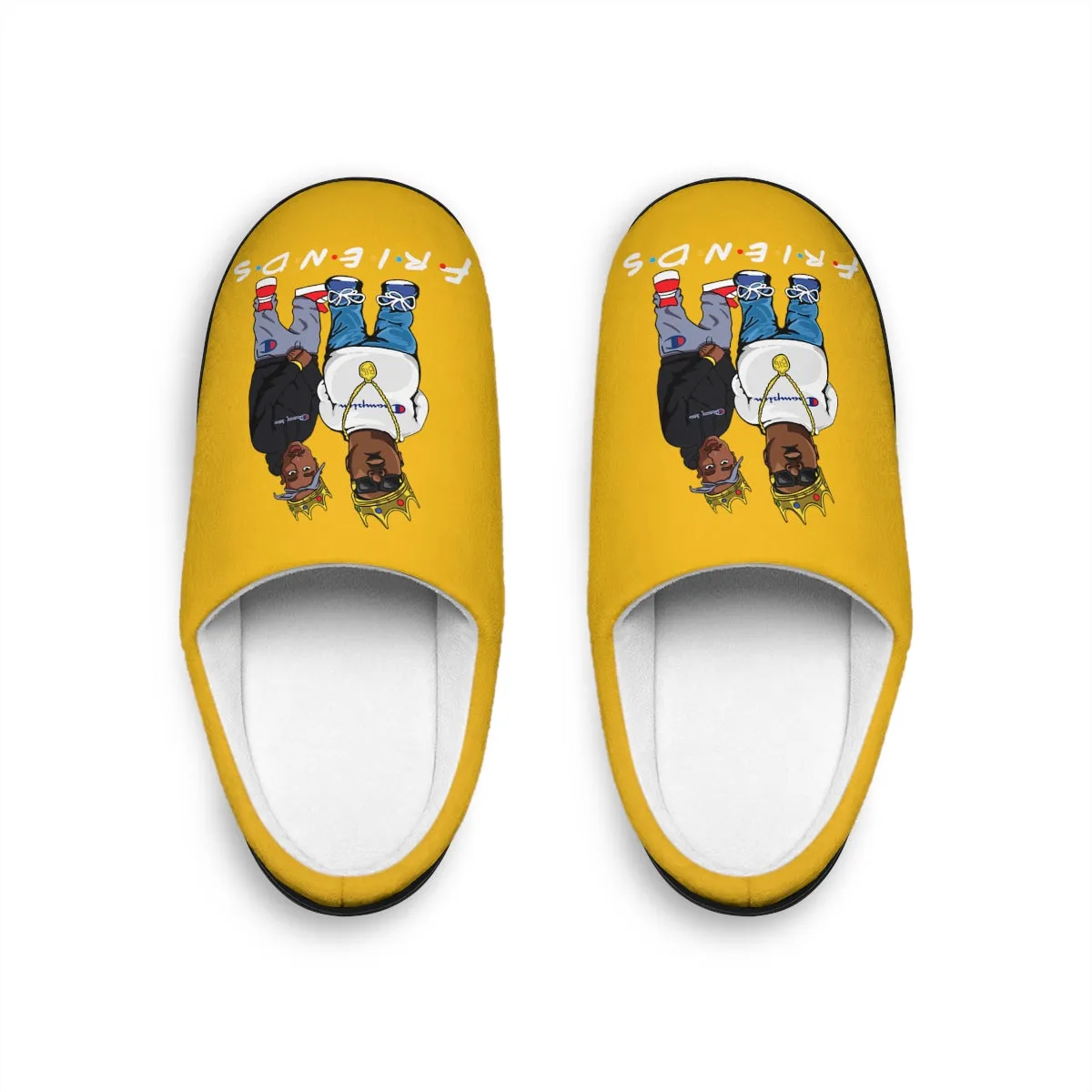 FRIENDS SLIPPERS YELLOW