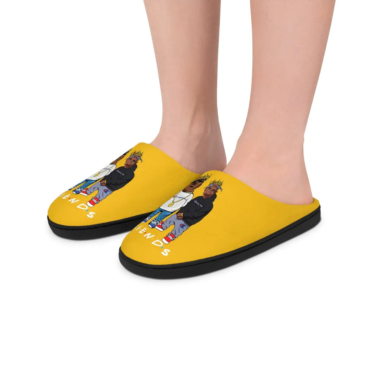 FRIENDS SLIPPERS YELLOW