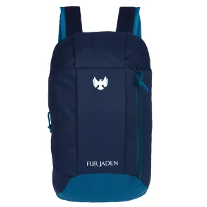 FUR JADEN Hiking Camping Rucksack Casual 10 Ltrs Blue Casual Backpack