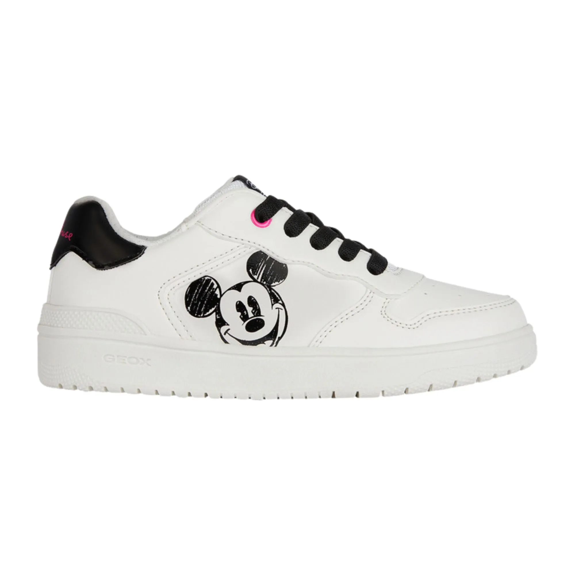 Geox Washiba Minnie White Sneakers