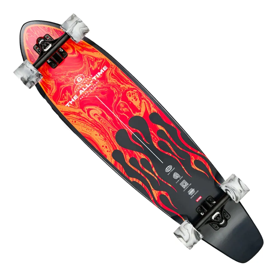 Globe Footwear All-Time Longboard Complete Skateboard