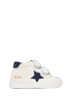 Golden Goose   June leather strap sneakers 