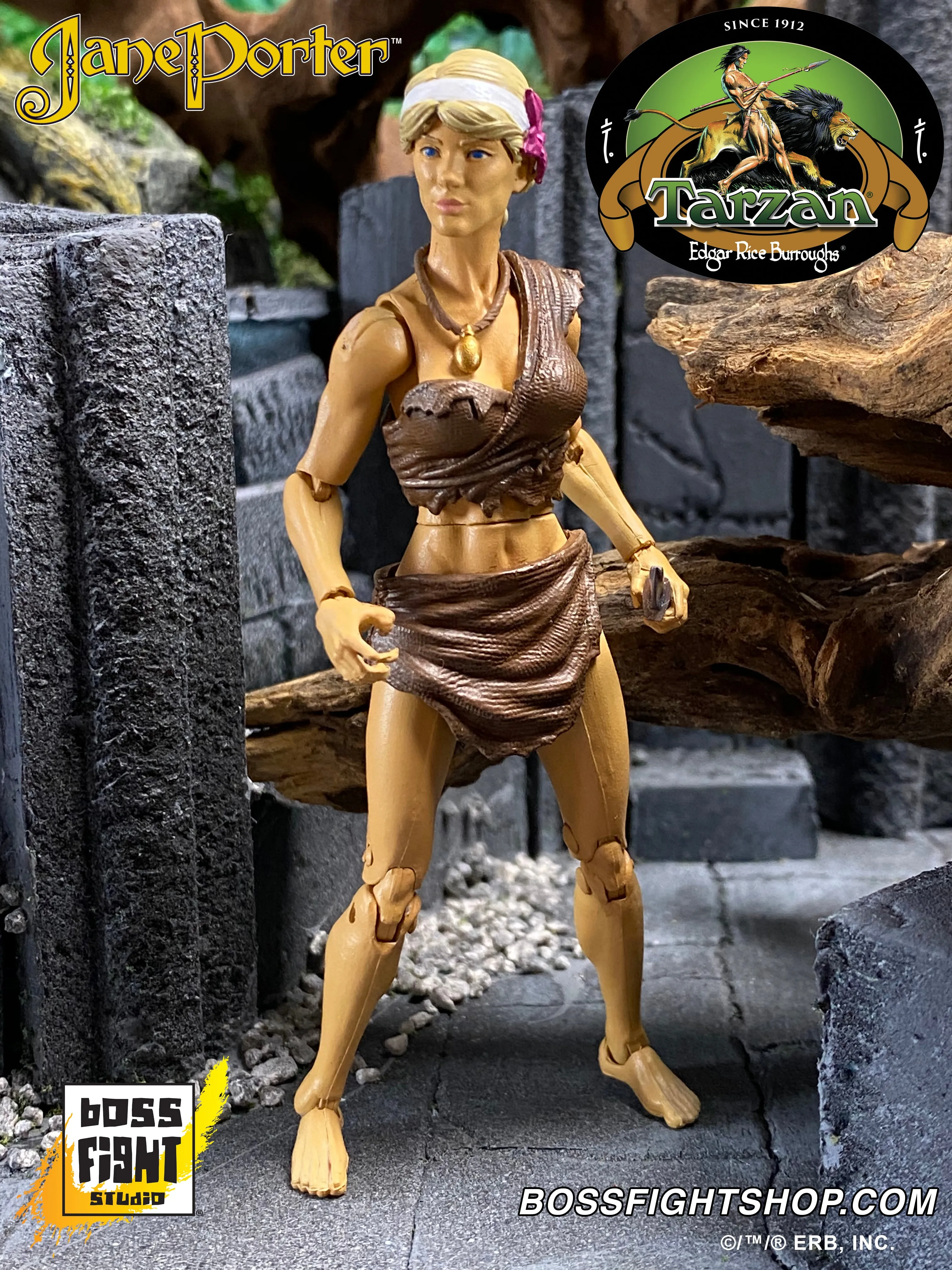 Hero H.A.C.K.S. Tarzan Action Figure: Jane Porter - Wv1 -Wholesale