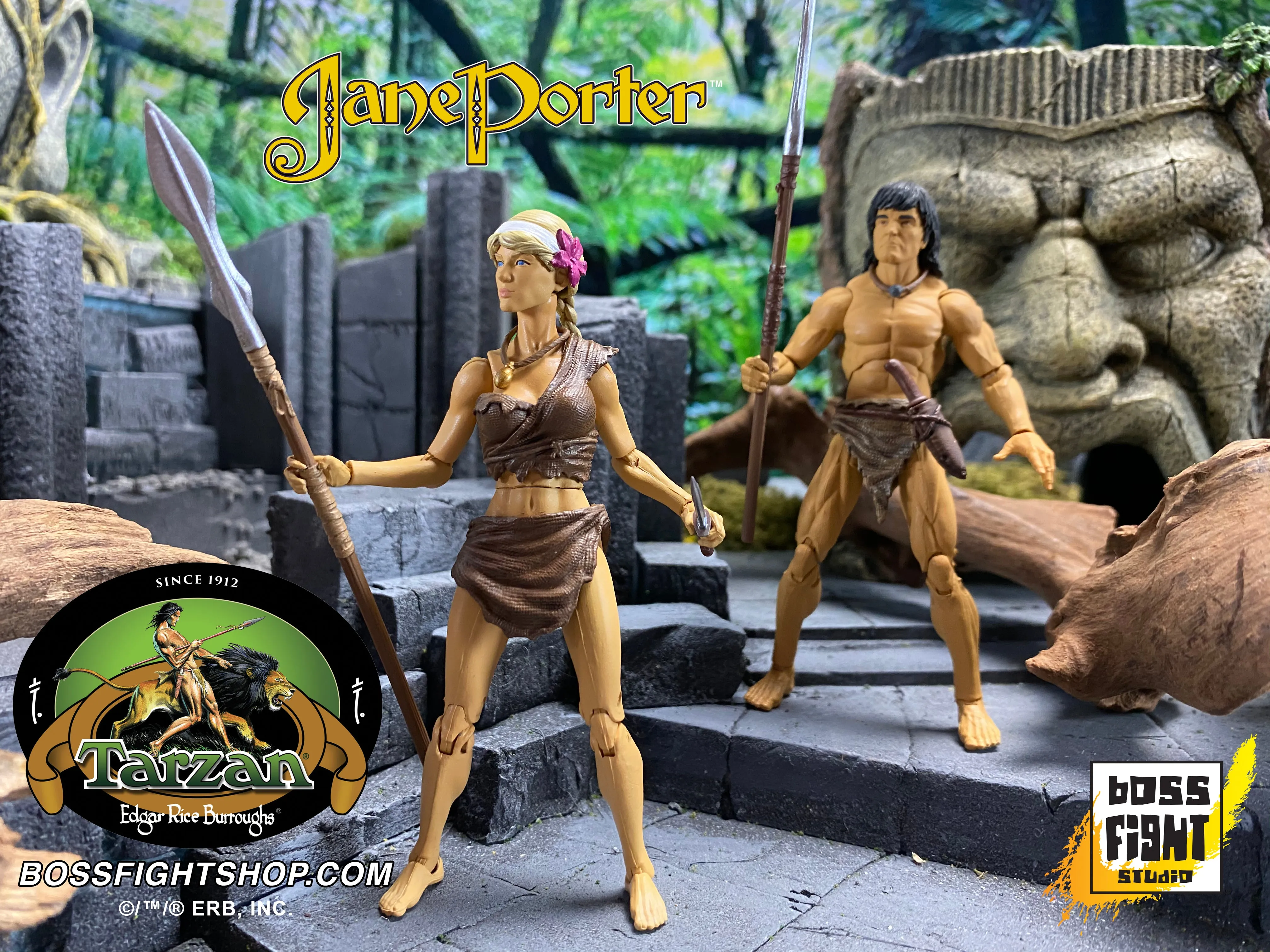 Hero H.A.C.K.S. Tarzan Action Figure: Jane Porter - Wv1 -Wholesale