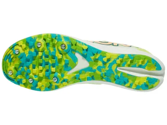 Hoka | U Crescendo XC | Unisex Spike | Lettuce/Electric Lime