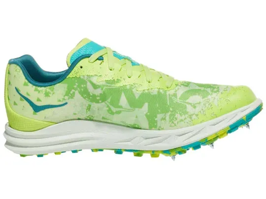 Hoka | U Crescendo XC | Unisex Spike | Lettuce/Electric Lime