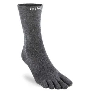 Injinji Merino Wool Liner Crew - Slate