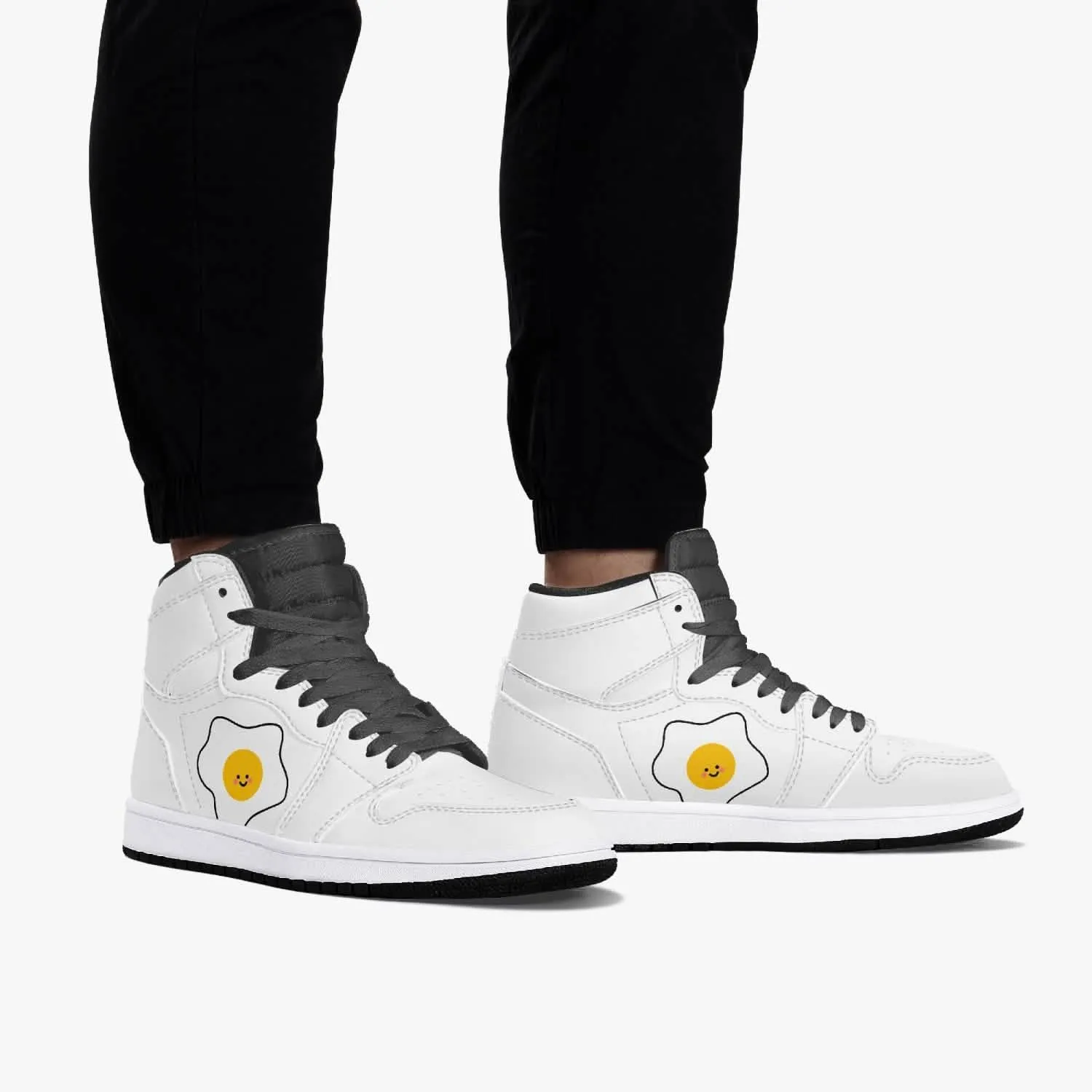 Jacki Easlick Signature High-Top Leather Sneakers