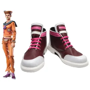 JoJo's Bizarre Adventure: All-Star Battle R Josuke Higashikata Cosplay Shoes