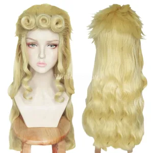 JoJo's Bizarre Adventure Giorno Giovanna Female Golden Cosplay Wig