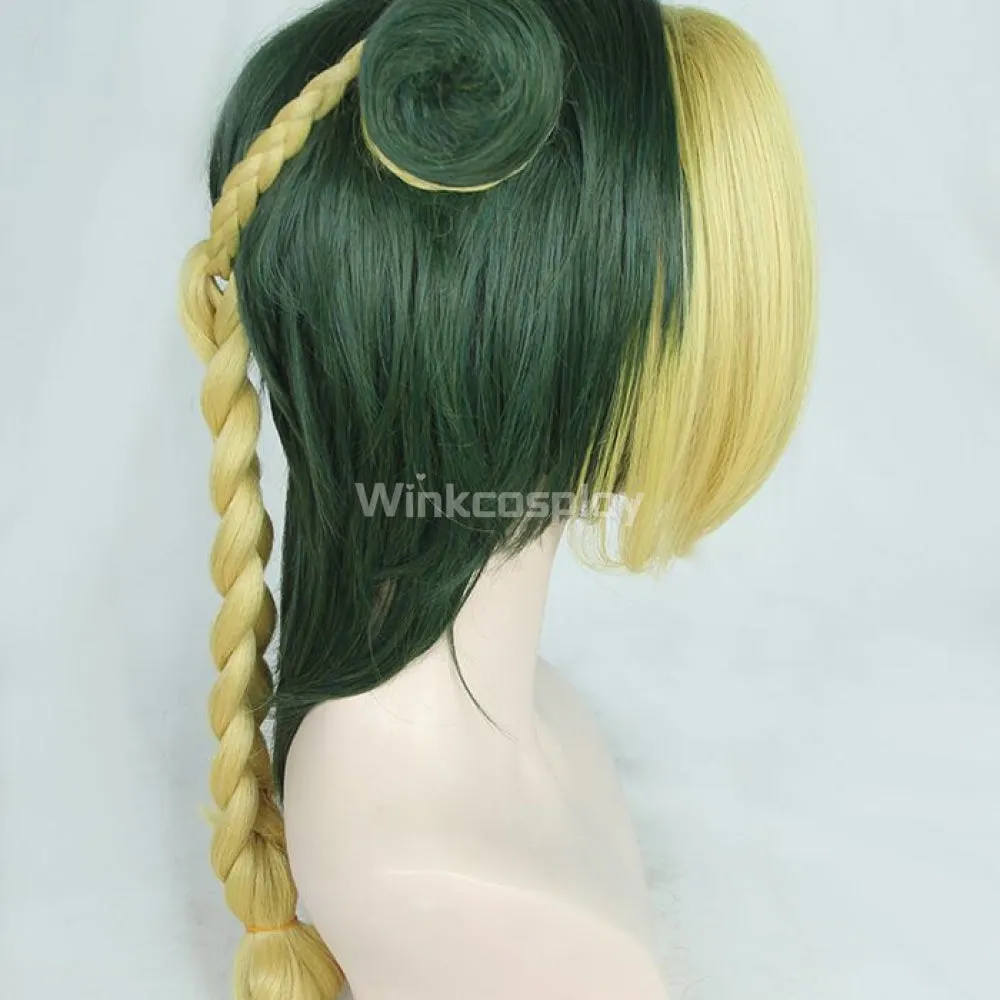 JoJo's Bizarre Adventure: Stone Ocean Anime Jolyne Cujoh Green Cosplay Wig