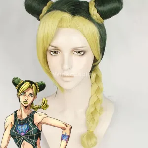 JoJo's Bizarre Adventure: Stone Ocean Anime Jolyne Cujoh Green Cosplay Wig