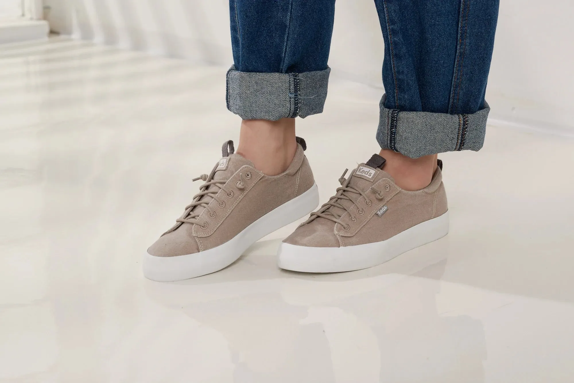 Kickstart Canvas Sneaker - Grey