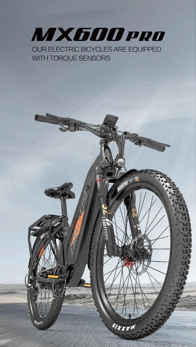 Lankeleisi MX600 Pro Electric Trekking Bike - US