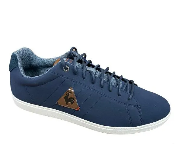 Le Coq Sportif scarpa sneakers da uomo in tela Courtcraft 1620413 blu