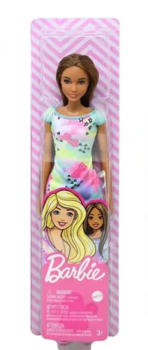 Mattel Barbie Hippie Colorful Dress