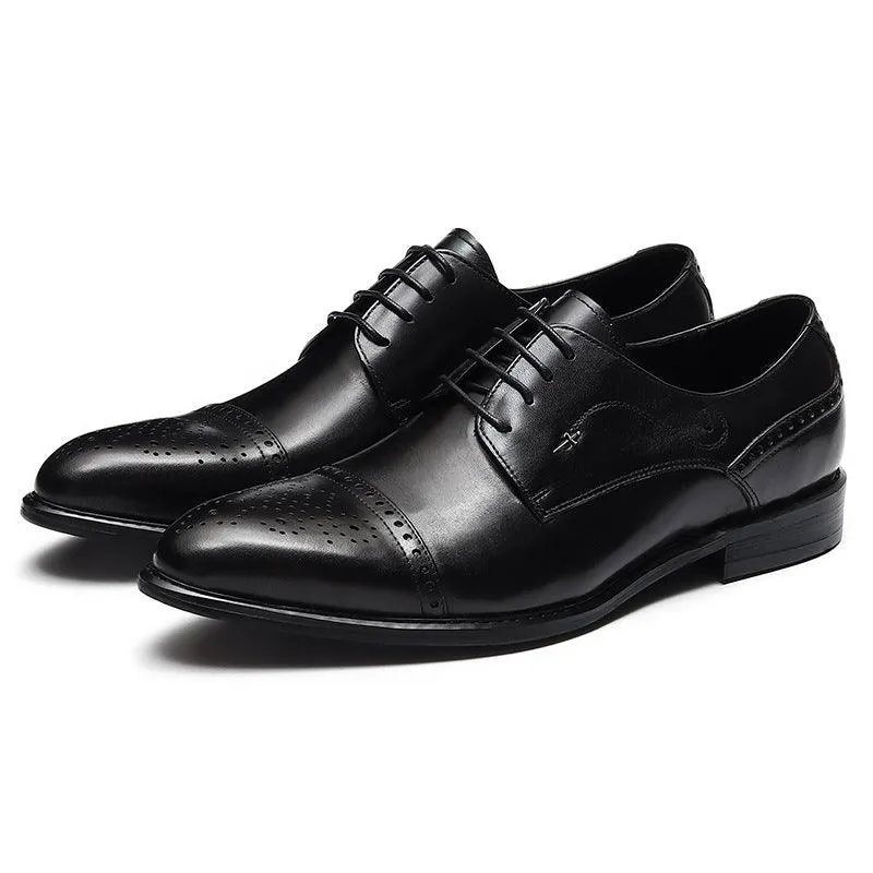 Men's British Formal Business Oxford Shoes