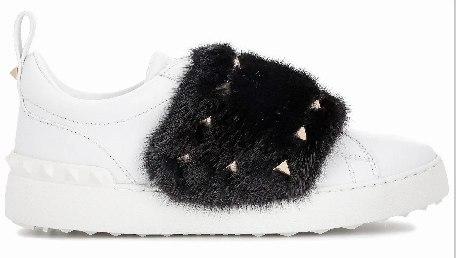 Mink Fur Sneakers