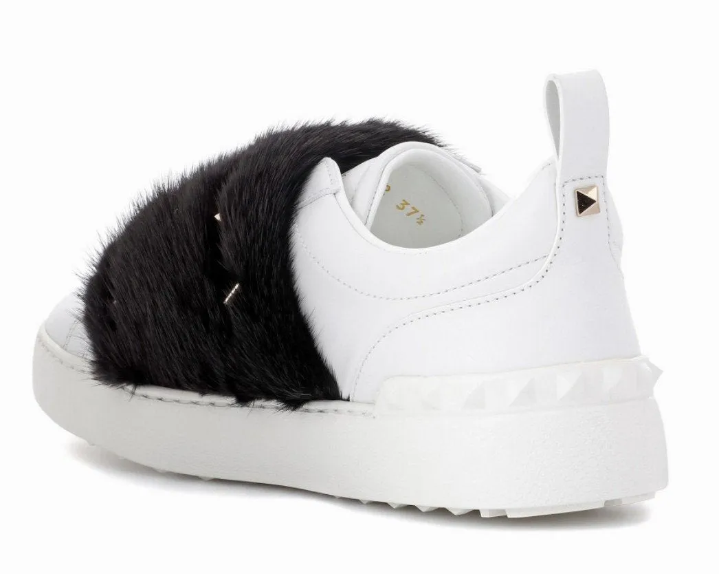 Mink Fur Sneakers