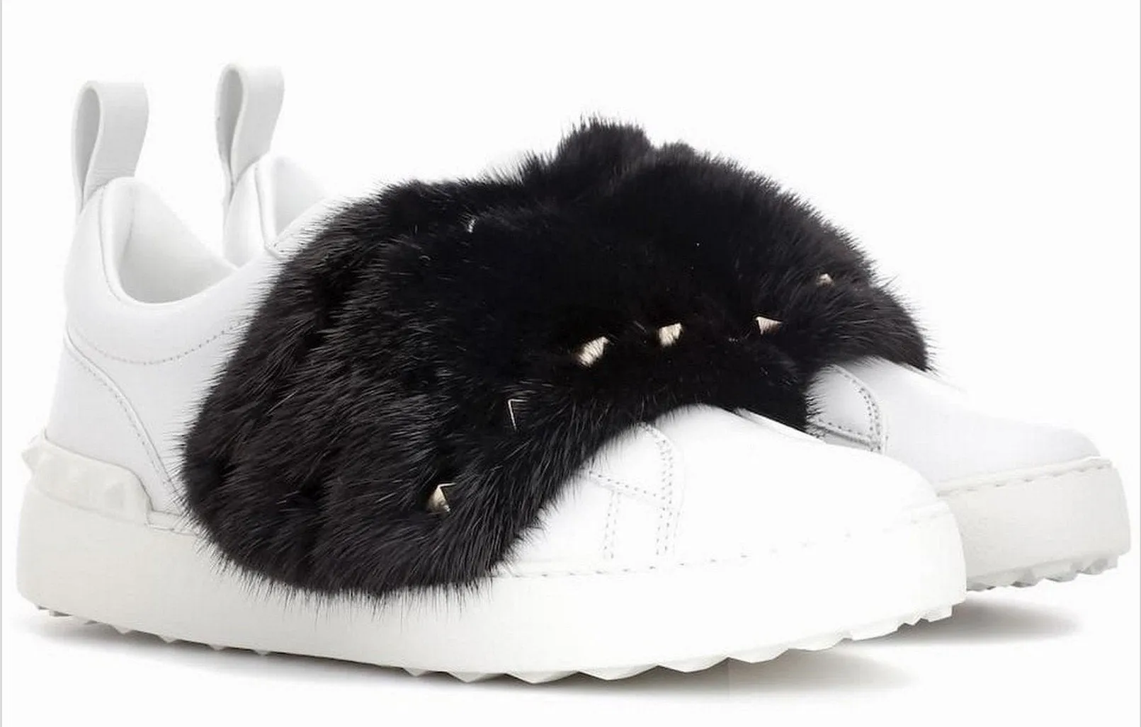 Mink Fur Sneakers