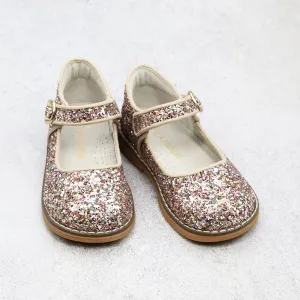 Natasha Holiday Glitter Mary Janes