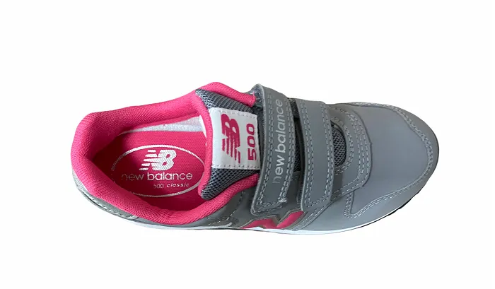 New Balance sneakers da ragazza con lo strappo  KV500GPY grigio rosa