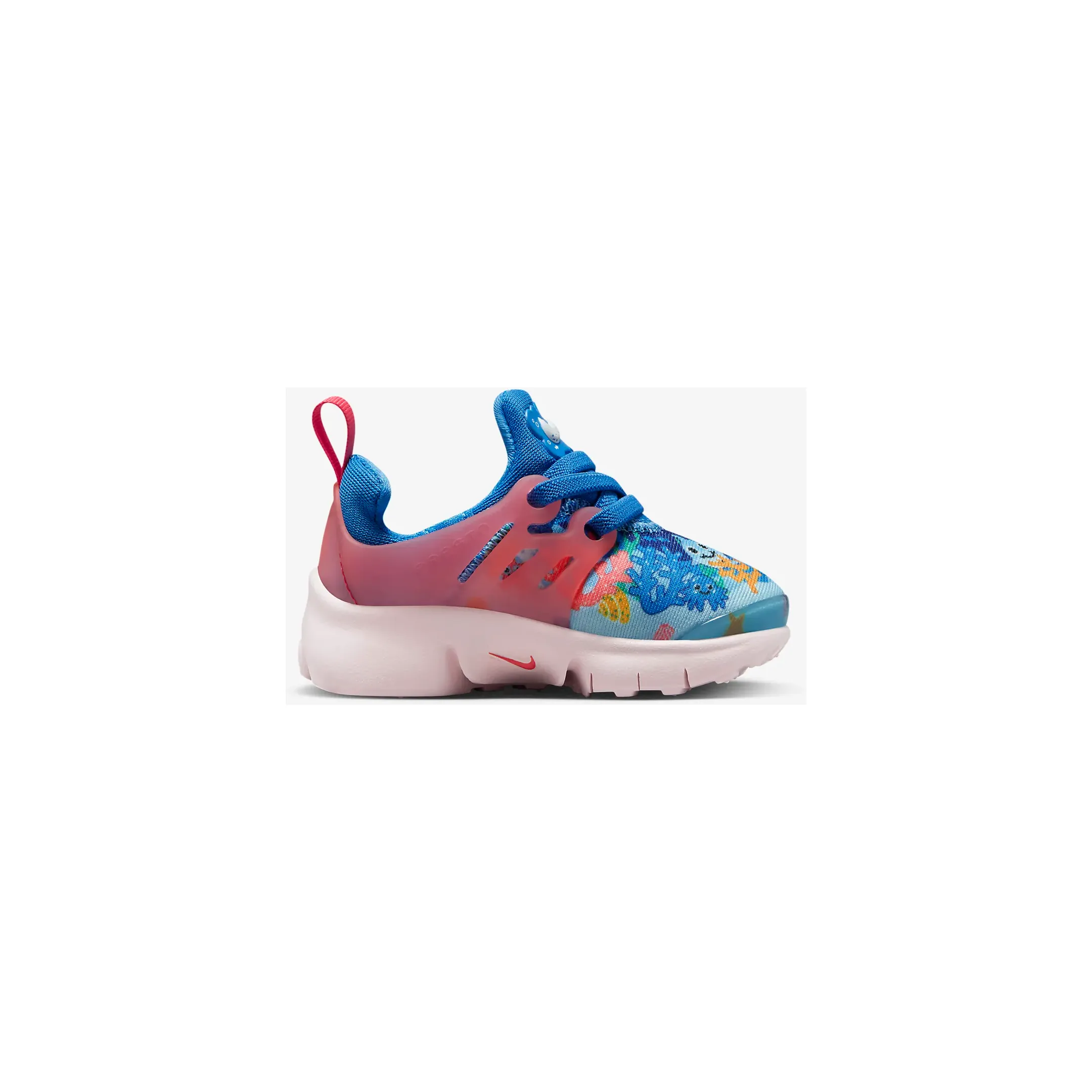 Nike Kid's Presto SE TD Shoes - Light Photo Blue / Sea Coral / Vivid Orange / Summit White