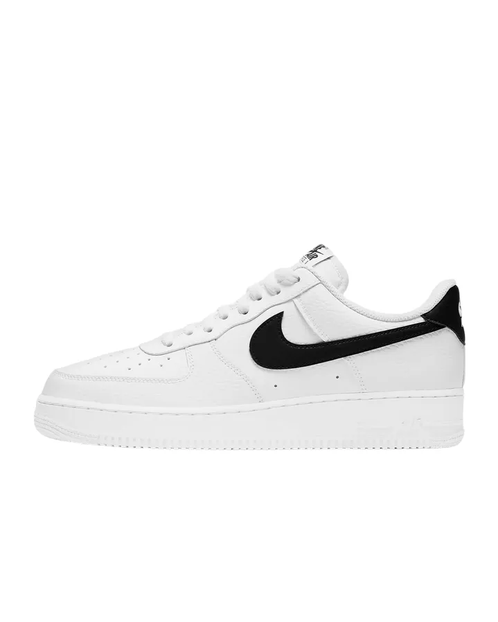 Nike scarpa sneakers da uomo Air Force 1 '07 CT2302-100 bianco nero