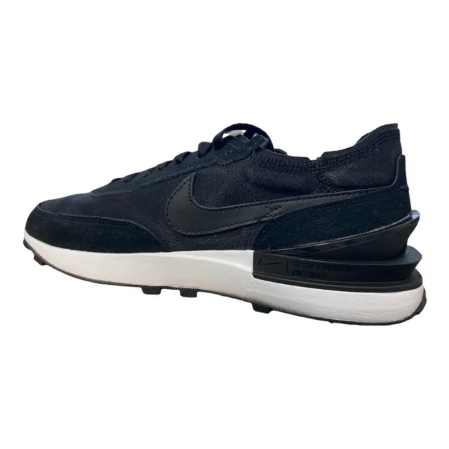 Nike scarpa sneakers da uomo Waffle One DA7995 001 nero-bianco