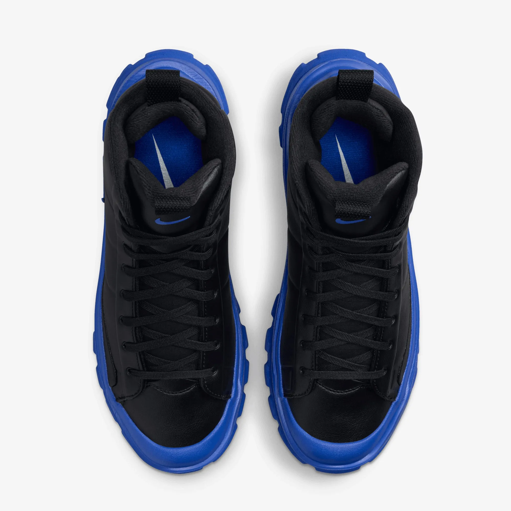 NIKE | WMN'S BLAZER ROAM MID { BLACK/RACER BLUE