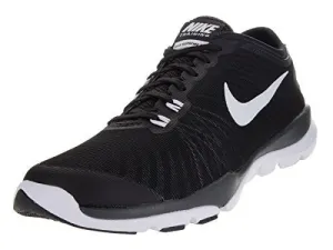 NIKE WOMENS FLEX SUPREME TR 4 CROSS TRAINER BLACK/WHITE/ANTHRACITE/STEALTH 8....