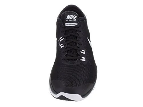 NIKE WOMENS FLEX SUPREME TR 4 CROSS TRAINER BLACK/WHITE/ANTHRACITE/STEALTH 8....