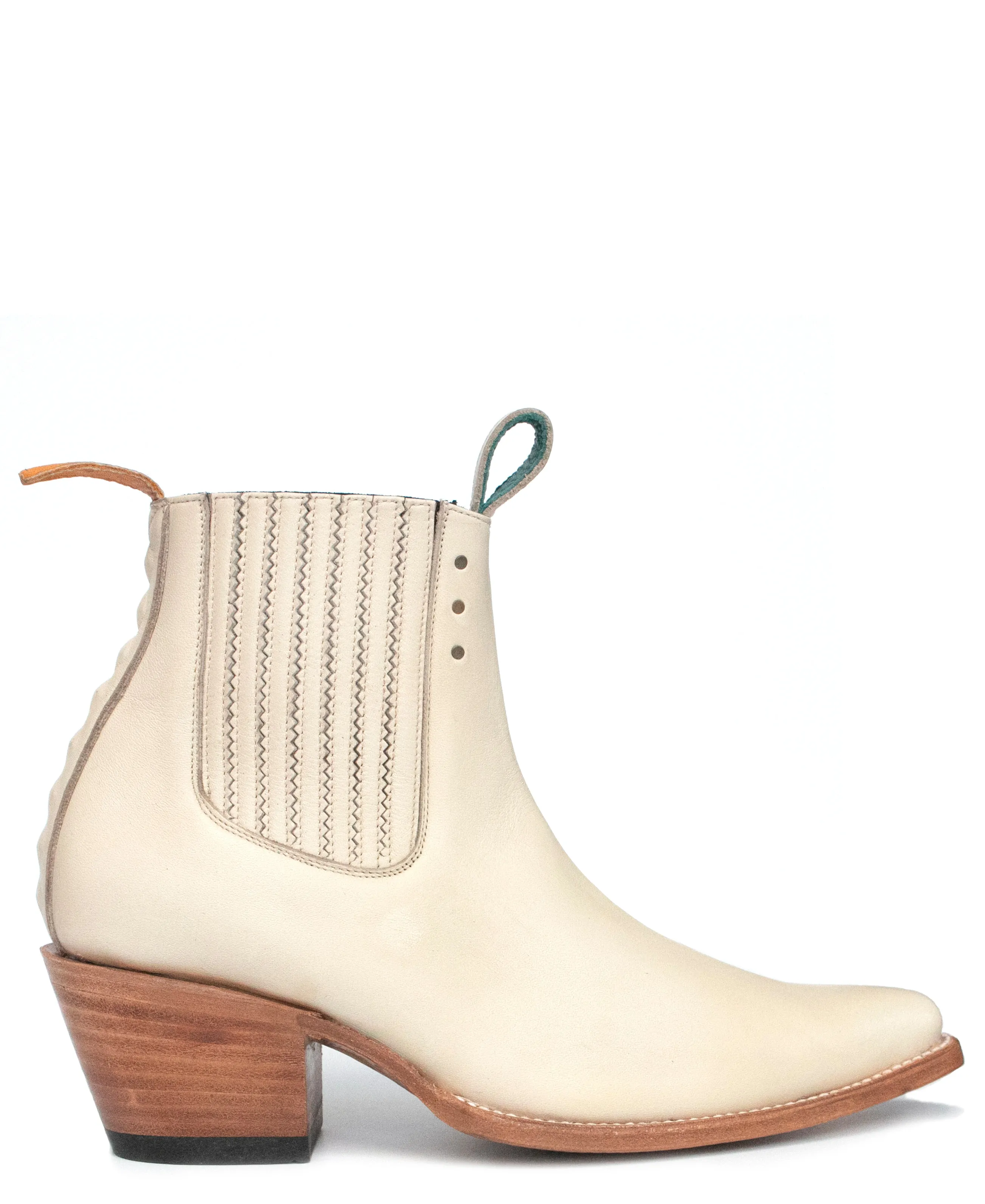 No.1001 FREEWAY chelsea boot - bone leather WOMEN