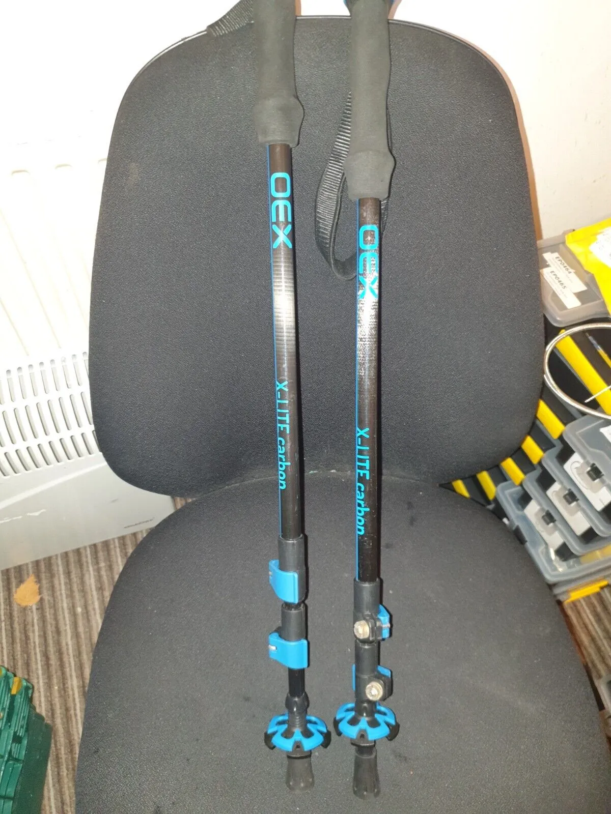 OEX X-Lite Trigger Carbon Trekking Poles (Pair)