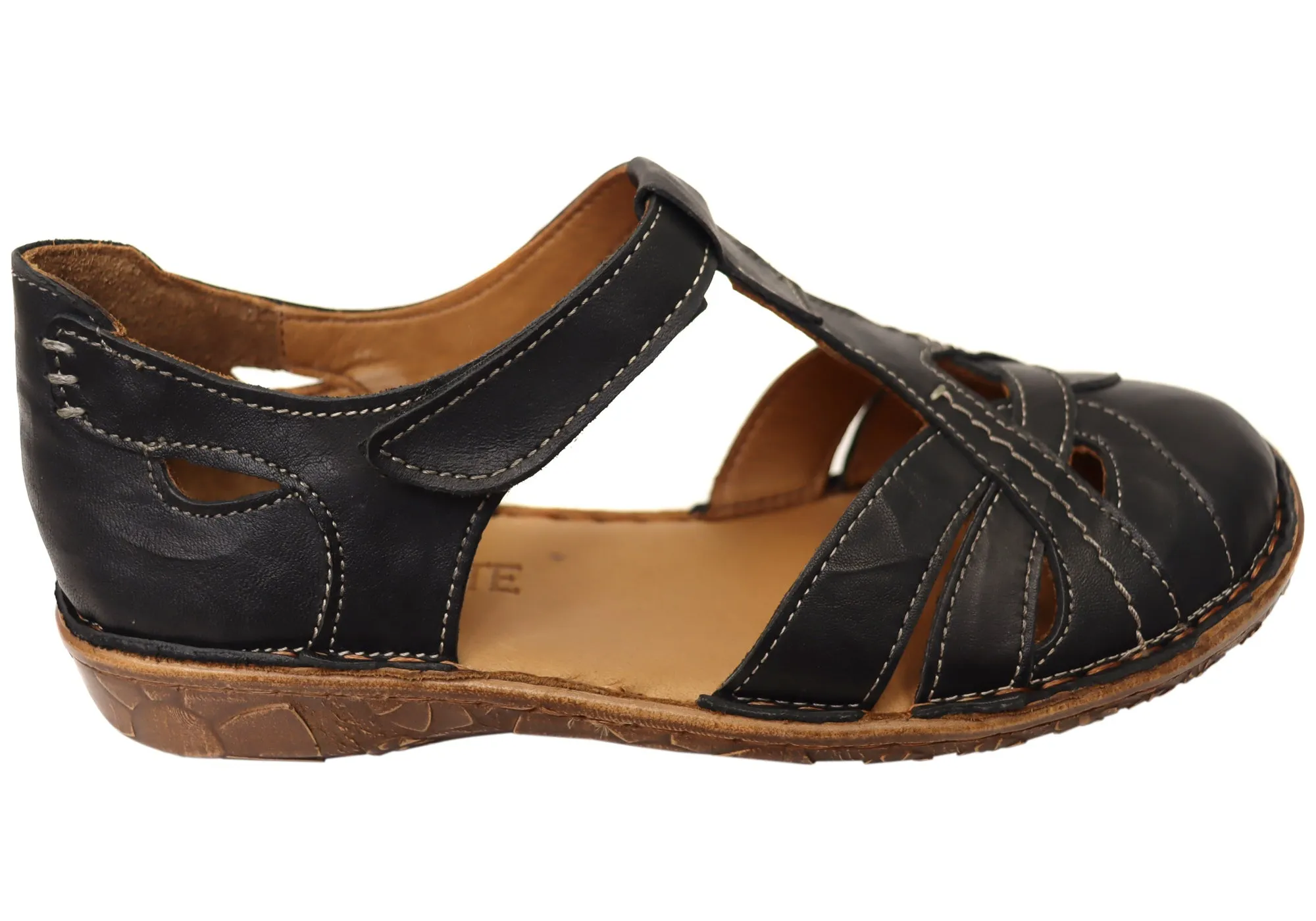 Orizonte Banjo Womens European Comfortable Leather Shoes