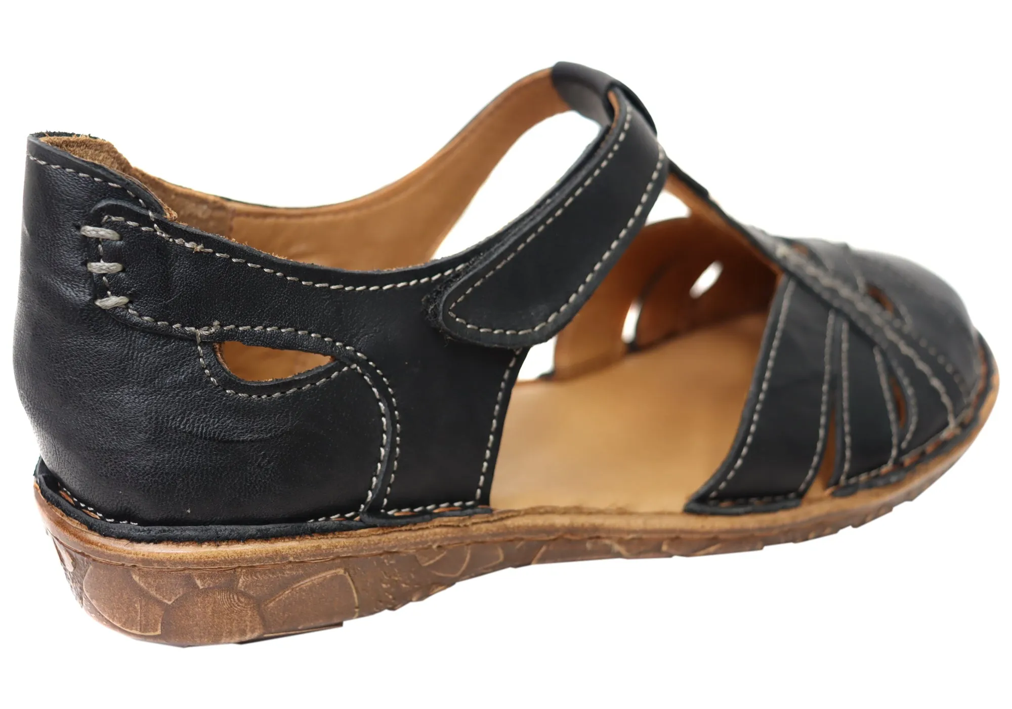 Orizonte Banjo Womens European Comfortable Leather Shoes